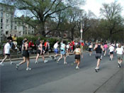 Marathon runners, file photo.